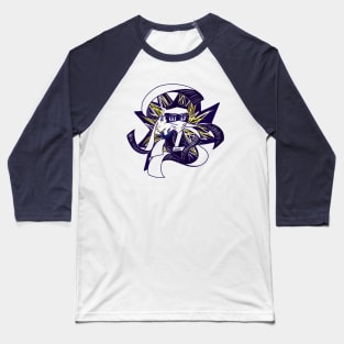 Elemental Ninja Baseball T-Shirt